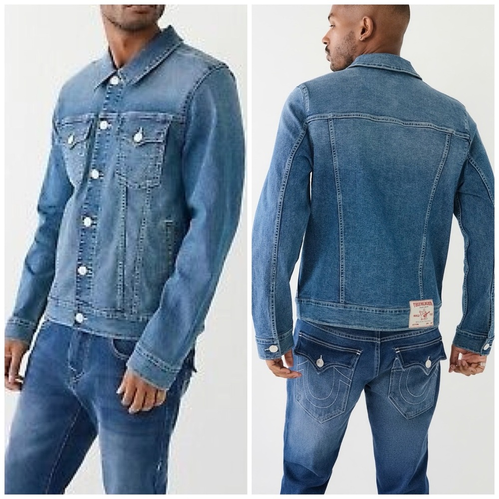 True Religion SN Denim Trucker Jacket
